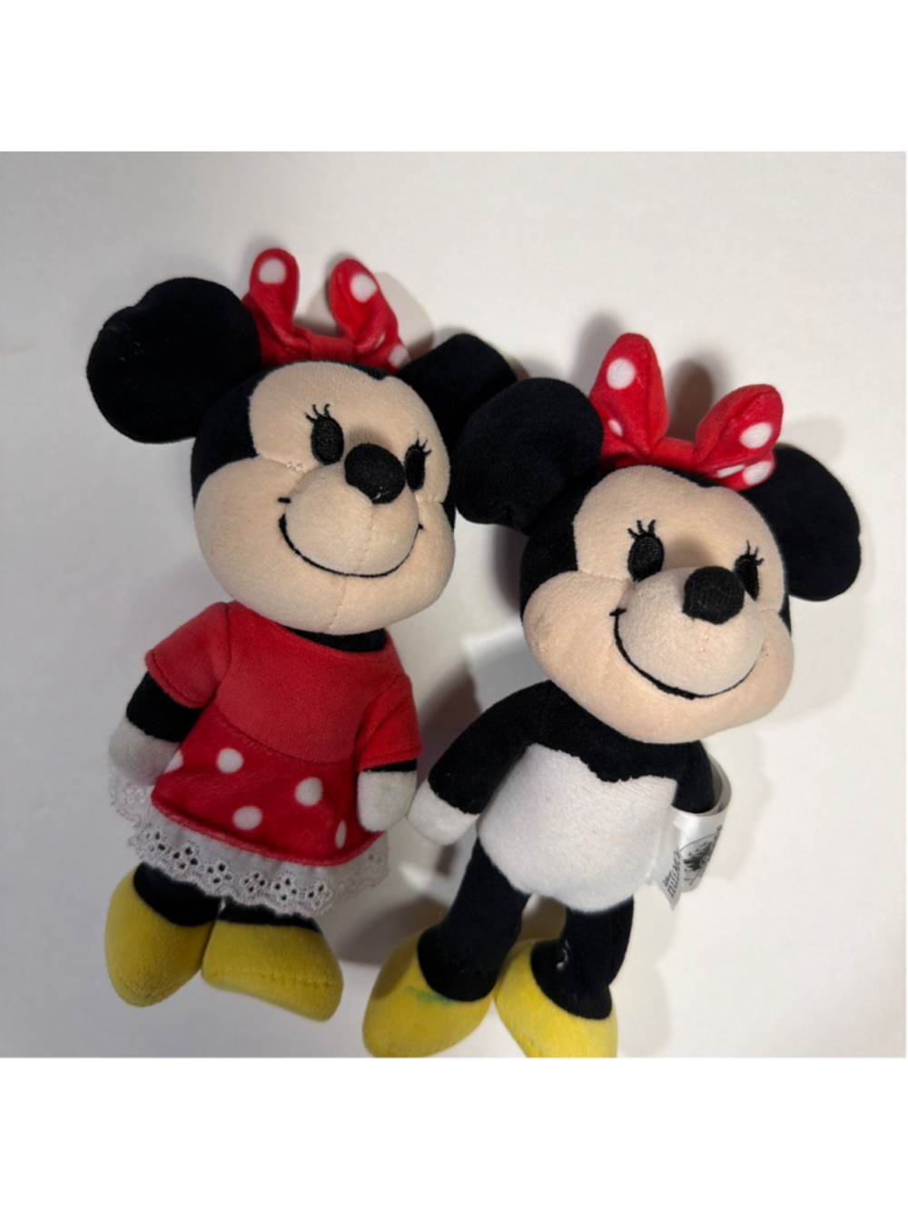 Disney nuiMOs Minnie Mouse Plush Lot of 2 – One with Red Polka Dot
